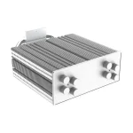 ID-Cooling CPU Cooler - SE-224-XTS ARGB WHITE (28.9dB; max. 118,93 m3/h; 4pin csatlakozó, 4 db heatpipe, 12cm, PWM, LED) - Image 5