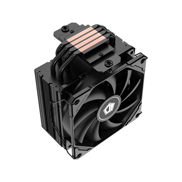 ID-Cooling CPU Cooler - SE-224-XTS BLACK (28.9dB; max. 118,93 m3/h; 4pin csatlakozó, 4 db heatpipe, 12cm, PWM) - Image 5