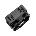 ID-Cooling CPU Cooler - SE-224-XTS MINI BLACK (31,5dB; max. 118,59 m3/h; 4pin csatlakozó, 4 db heatpipe, 12cm, PWM) - Image 3