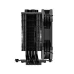 ID-Cooling CPU Cooler - SE-224-XTS MINI BLACK (31,5dB; max. 118,59 m3/h; 4pin csatlakozó, 4 db heatpipe, 12cm, PWM) - Image 4