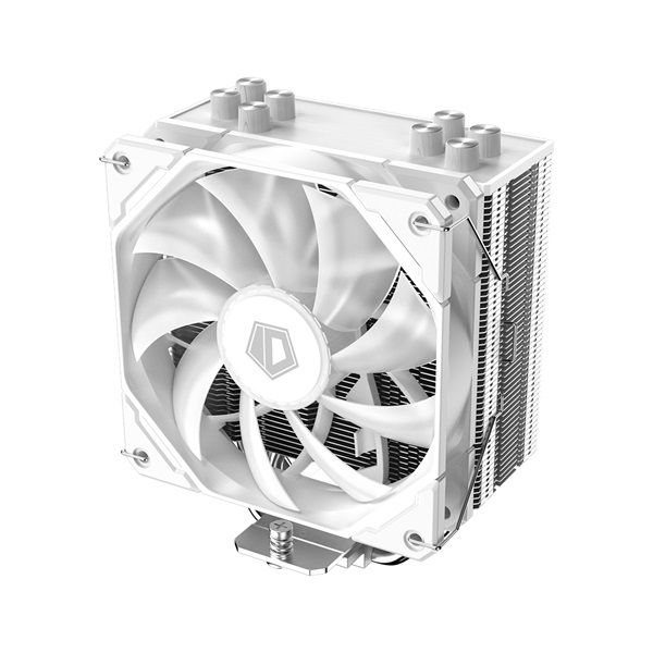 ID-Cooling CPU Cooler - SE-224-XTS WHITE (28.9dB; max. 118,93 m3/h; 4pin csatlakozó, 4 db heatpipe, 12cm, PWM) - Image 3