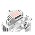 ID-Cooling CPU Cooler - SE-224-XTS WHITE (28.9dB; max. 118,93 m3/h; 4pin csatlakozó, 4 db heatpipe, 12cm, PWM) - Image 5