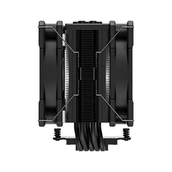 ID-Cooling CPU Cooler - SE-225-XT BLACK V2 (15.2-35.2 dB; max 129.39 m3/h; 4Pin csatlakozó, 5 db heatpipe, 2x12cm, PWM) - Image 3