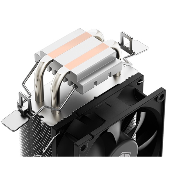 ID-Cooling CPU Cooler - SE-802-SD V3 (23,3dB; max. 48,76 m3/h; 3pin csatlakozó, 2 db heatpipe, 8cm) - Image 5