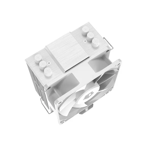 ID-Cooling CPU Cooler - SE-903-XT ARGB WHITE (25,8dB; max. 77,81 m3/h, 4pin csatlakozó, 3 db heatpipe, 9cm, PWM) - Image 4