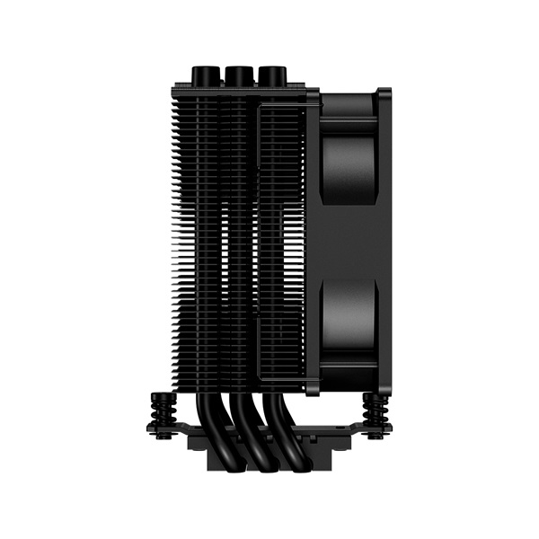ID-Cooling CPU Cooler - SE-903-XT BLACK (25,8dB; max. 77,81 m3/h, 4pin csatlakozó, 3 db heatpipe, 9cm, PWM) - Image 5