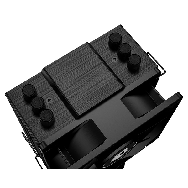 ID-Cooling CPU Cooler - SE-903-XT BLACK (25,8dB; max. 77,81 m3/h, 4pin csatlakozó, 3 db heatpipe, 9cm, PWM) - Image 6