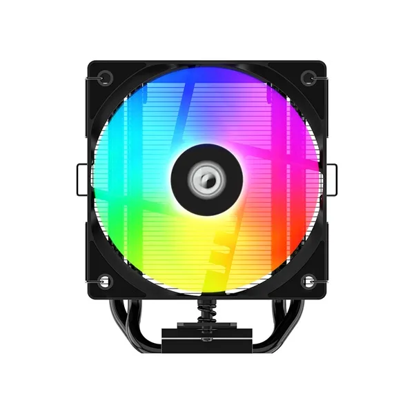 ID-Cooling CPU Cooler - SE-904-XT ARGB BLACK (29,1dB; max. 80,02 m3/h, 4pin csatlakozó, 3 db heatpipe, 9cm, PWM) - Image 3
