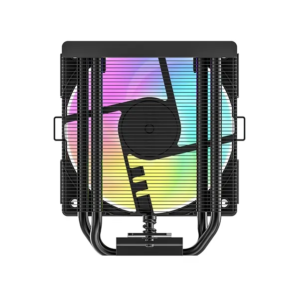ID-Cooling CPU Cooler - SE-904-XT ARGB BLACK (29,1dB; max. 80,02 m3/h, 4pin csatlakozó, 3 db heatpipe, 9cm, PWM) - Image 4
