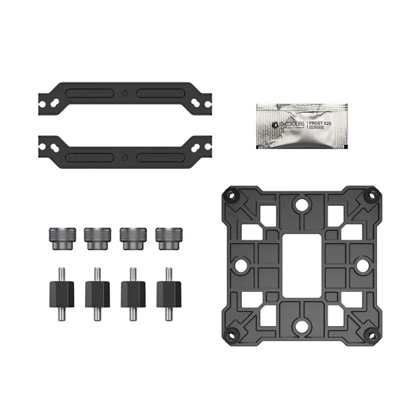 ID-Cooling CPU Cooler - SE-904-XT ARGB BLACK (29,1dB; max. 80,02 m3/h, 4pin csatlakozó, 3 db heatpipe, 9cm, PWM) - Image 16
