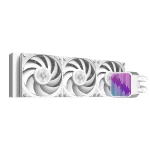 ID-Cooling CPU Water Cooler - DX360 MAX WHITE (32.5dB; max. 144,41 m3/h; 3x12cm, fehér) - Image 2