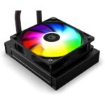 ID-Cooling CPU Water Cooler - FX120 ARGB (35,2dB; max. 129,39 m3/h; 12cm, A-RGB LED, fekete) - Image 2