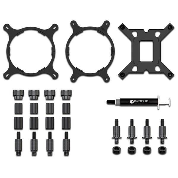 ID-Cooling CPU Water Cooler - FX120 ARGB (35,2dB; max. 129,39 m3/h; 12cm, A-RGB LED, fekete) - Image 6