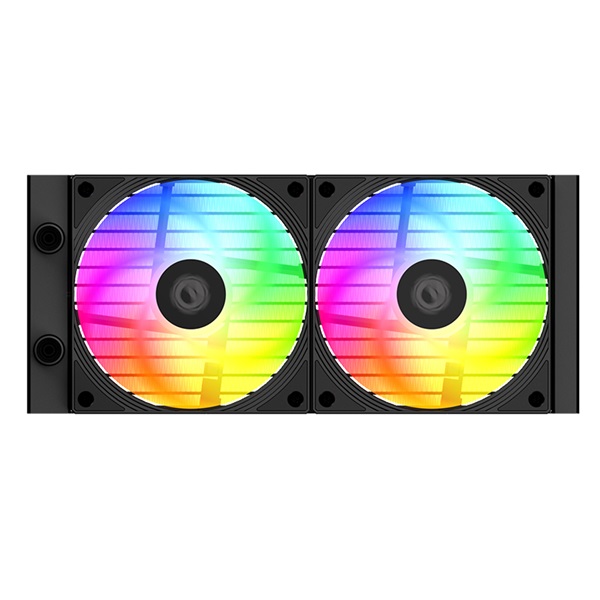 ID-Cooling CPU Water Cooler - FX240 INF (27.2dB; max. 98,54 m3/h; 2x12cm, A-RGB, fekete) - Image 3