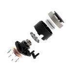 ID-Cooling CPU Water Cooler - FX240 INF (27.2dB; max. 98,54 m3/h; 2x12cm, A-RGB, fekete) - Image 5