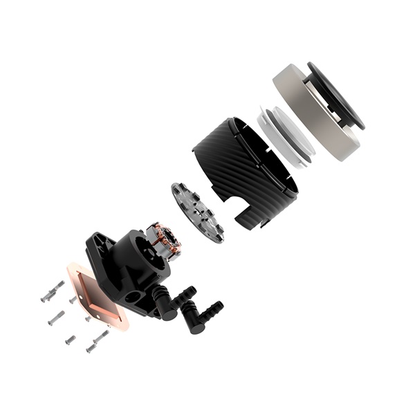 ID-Cooling CPU Water Cooler - FX240 INF (27.2dB; max. 98,54 m3/h; 2x12cm, A-RGB, fekete) - Image 5