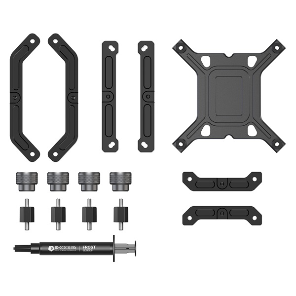ID-Cooling CPU Water Cooler - FX240 INF (27.2dB; max. 98,54 m3/h; 2x12cm, A-RGB, fekete) - Image 8