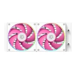 ID-Cooling CPU Water Cooler - FX240 INF PINK (29.9dB; max. 132,52 m3/h; 2x12cm, A-RGB, rózsaszín) - Image 3