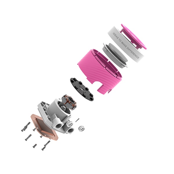 ID-Cooling CPU Water Cooler - FX240 INF PINK (29.9dB; max. 132,52 m3/h; 2x12cm, A-RGB, rózsaszín) - Image 6