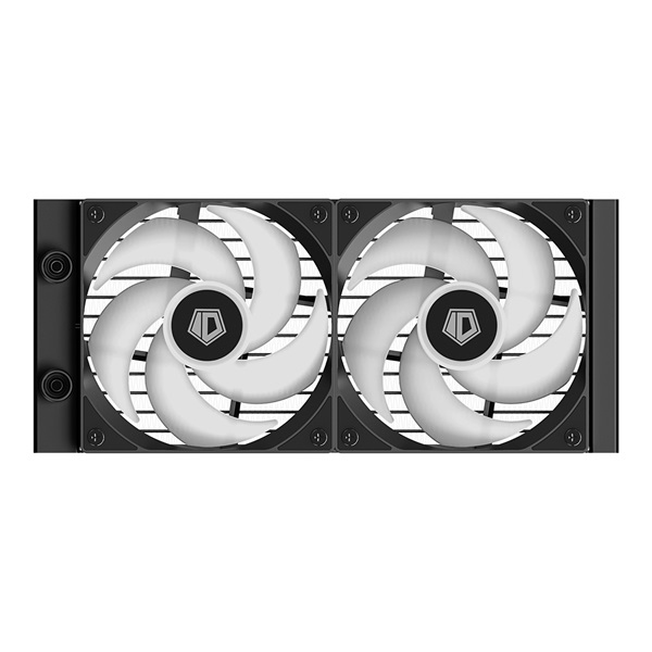ID-Cooling CPU Water Cooler - FX240 LCD (27,2dB; max. 98,54 m3/h; 2x12cm, A-RGB, fekete) - Image 5