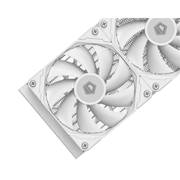 ID-Cooling CPU Water Cooler - FX240 PRO WHITE (25dB; max. 140,16 m3/h; 2x12cm, fehér) - Image 5