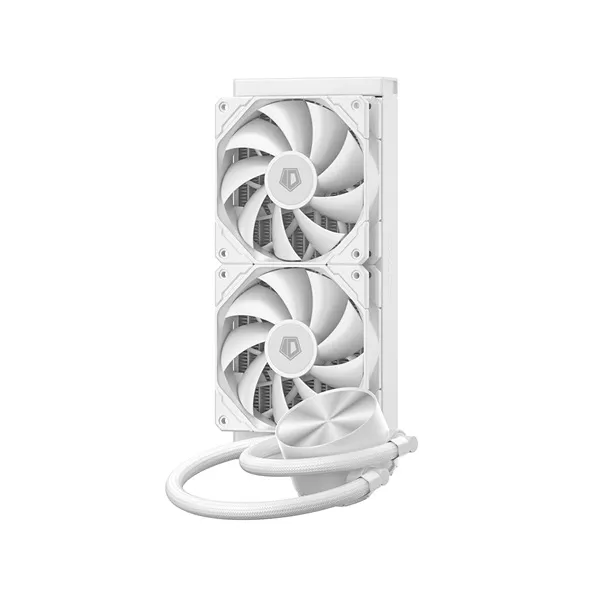 ID-Cooling CPU Water Cooler - FX240 PRO WHITE (25dB; max. 140,16 m3/h; 2x12cm, fehér) - Image 3