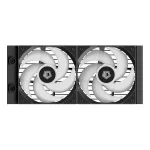 ID-Cooling CPU Water Cooler - FX240 TD (25dB; max. 98,54 m3/h; 2x12cm, A-RGB LED, fekete) - Image 3