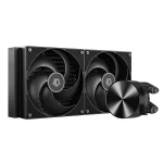 ID-Cooling CPU Water Cooler - FX280 PRO SE (24.9dB; max. 122,66 m3/h; 2x14cm, fekete)