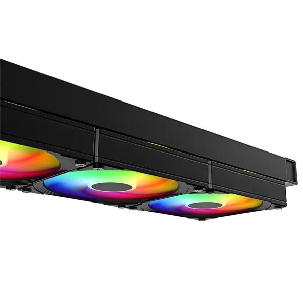ID-Cooling CPU Water Cooler - FX360 INF (27.2ddB; max. 98,54 m3/h; 3x12cm, A-RGB, fekete) - Image 4