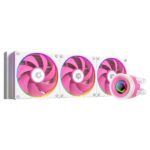 ID-Cooling CPU Water Cooler - FX360 INF PINK (29.9dB; max.132,52 m3/h; 3x12cm, A-RGB, rózsaszín) - Image 2
