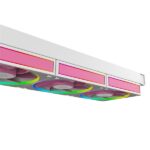 ID-Cooling CPU Water Cooler - FX360 INF PINK (29.9dB; max.132,52 m3/h; 3x12cm, A-RGB, rózsaszín) - Image 5