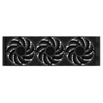 ID-Cooling CPU Water Cooler - FX360 LCD PE (34.3dB; max.150,78 m3/h; 3x12cm, fekete) - Image 3