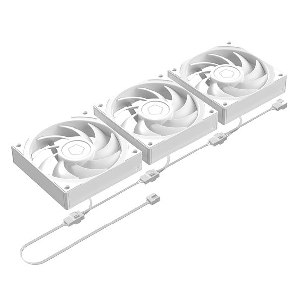 ID-Cooling CPU Water Cooler - FX360 LCD PE WHITE (34.3dB; max.150,78 m3/h; 3x12cm, fehér) - Image 12