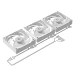 ID-Cooling CPU Water Cooler - FX360 LCD WHITE (27.2dB; max.98,54 m3/h; 3x12cm, A-RGB, fehér) - Image 12