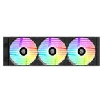 ID-Cooling CPU Water Cooler - FX360 TD (27.2dB; max.98,54 m3/h; 3x12cm, A-RGB, fekete) - Image 3