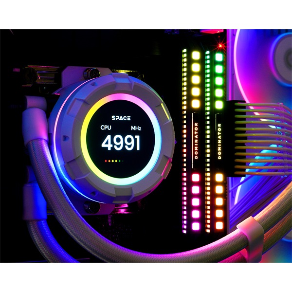 ID-COOLING Space SL360 WHITE - Image 2