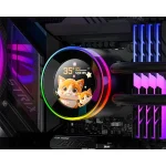 ID-Cooling CPU Water Cooler - Space SL360 V2 (25dB; max. 135,41 m3/h; 3x12cm, A-RGB LED, fekete) - Image 11