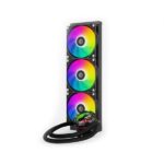 ID-Cooling CPU Water Cooler - Space SL360 XE (35,2dB; max. 129,39 m3/h; 3x12cm, A-RGB LED, fekete) - Image 2