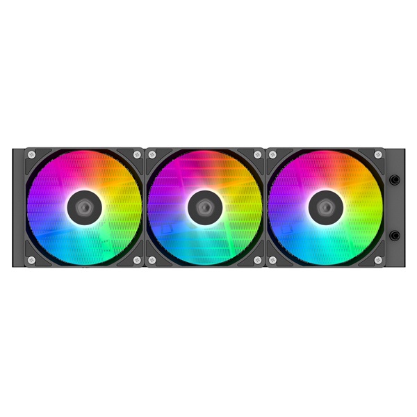 ID-Cooling CPU Water Cooler - Space SL360 XE (35,2dB; max. 129,39 m3/h; 3x12cm, A-RGB LED, fekete) - Image 3