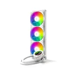 ID-Cooling CPU Water Cooler - Space SL360 XE WHITE (35,2dB; max. 129,39 m3/h; 3x12cm, A-RGB LED, fehér) - Image 2