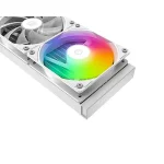 ID-Cooling CPU Water Cooler - Space SL360 XE WHITE (35,2dB; max. 129,39 m3/h; 3x12cm, A-RGB LED, fehér) - Image 4