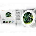 ID-Cooling CPU Water Cooler - Space SL360 XE WHITE (35,2dB; max. 129,39 m3/h; 3x12cm, A-RGB LED, fehér) - Image 8