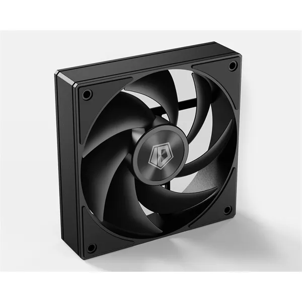 ID-Cooling Cooler 12cm - AF-1230-K (31,1dB, max. 143,90 m3/h, 4pin, PWM, Hydro bear, Daisy chain, 12cm, fekete) - Image 2