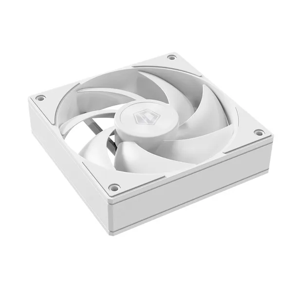 ID-Cooling Cooler 12cm - AF-1230-W (31,1dB, max. 143,90 m3/h, 4pin, PWM, Hydro bear, Daisy chain, 12cm, fehér) - Image 5