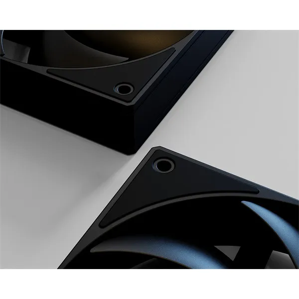 ID-Cooling Cooler 12cm - AF-125-K (29,85dB, max. 132,94 m3/h, 4pin, PWM, 12cm,  fekete) - Image 6
