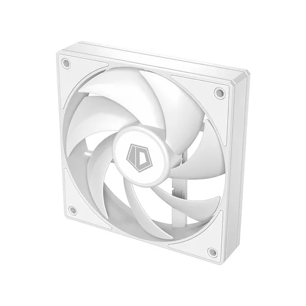 ID-Cooling Cooler 12cm - AF-125-W (29,85dB, max. 132,94 m3/h, 4pin, PWM, 12cm, fehér) - Image 4