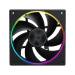 ID-Cooling Cooler 12cm - AF-127-ARGB-K TRIO (29,9dB, max. 132,52 m3/h, 4pin, PWM, 3 x12cm, ARGB LED, fekete) - Image 5