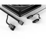 ID-Cooling Cooler 12cm - AF-127-ARGB-K TRIO (29,9dB, max. 132,52 m3/h, 4pin, PWM, 3 x12cm, ARGB LED, fekete) - Image 7