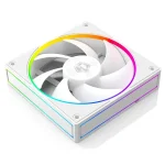 ID-Cooling Cooler 12cm - AF-127-ARGB-W TRIO (29,9dB, max. 132,52 m3/h, 4pin, PWM, 3 x12cm, ARGB LED, fehér) - Image 6