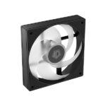 ID-Cooling Cooler 12cm - AS-120-ARGB-K (27,2dB, max. 98,54 m3/h, 4pin, PWM, 12cm, ARGB, fekete) - Image 5